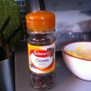 Kudos to anyone who can suggest what to do with the rest of the cloves...