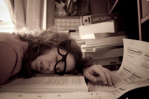 Exhaustion - a common symptom of high blood sugars.