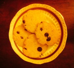 low-carb chocolate chip cookies