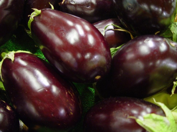 a picture of aubergines on the Diabetes Diet