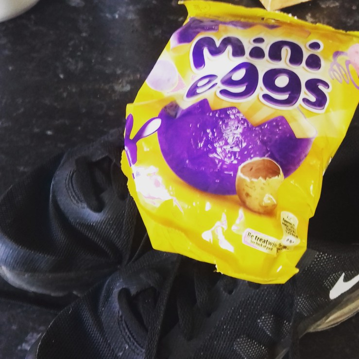Shoes and mini eggs. The Diabetes Diet