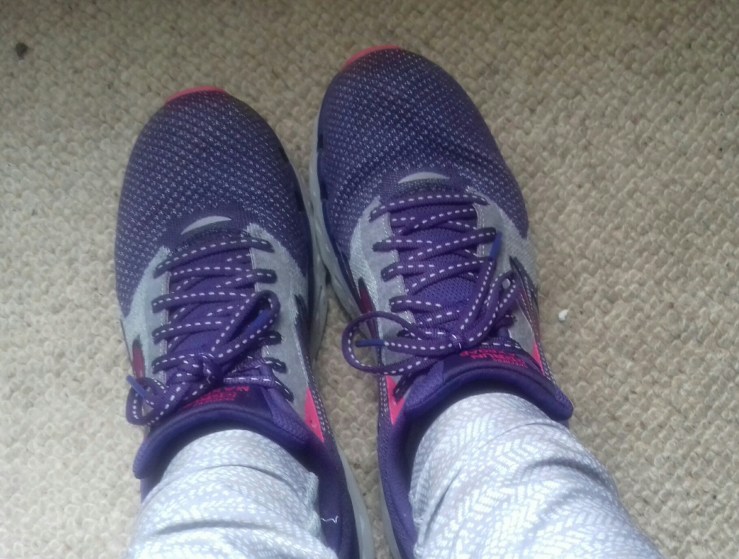 my feet in Sketchers